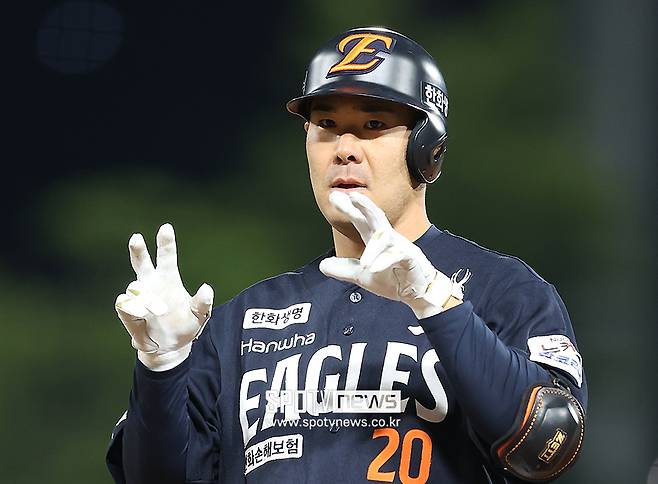 ▲ 최재훈과 더불어 한화 안방을 양분하며 쏠쏠한 몫을 해주고 있는 이재원 ⓒ곽혜미 기자