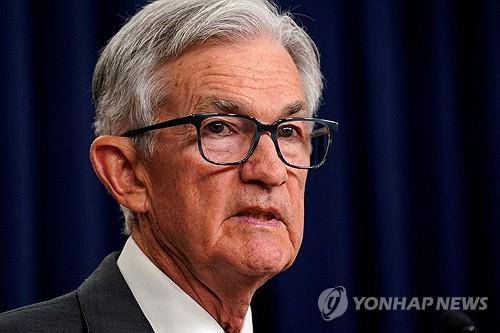 제롬 파월 미 연준 의장 [로이터 연합뉴스 자료사진. 재판매 및 DB 금지]