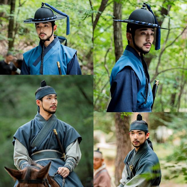 ‘귀궁’ 한민, 군관 복장 찰떡 소화... 촬영 현장 비하인드 스틸 공개 (제공: 킹콩 by 스타쉽)