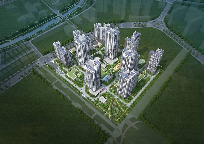 ‘교산 푸르지오 더 퍼스트’ 조감도.