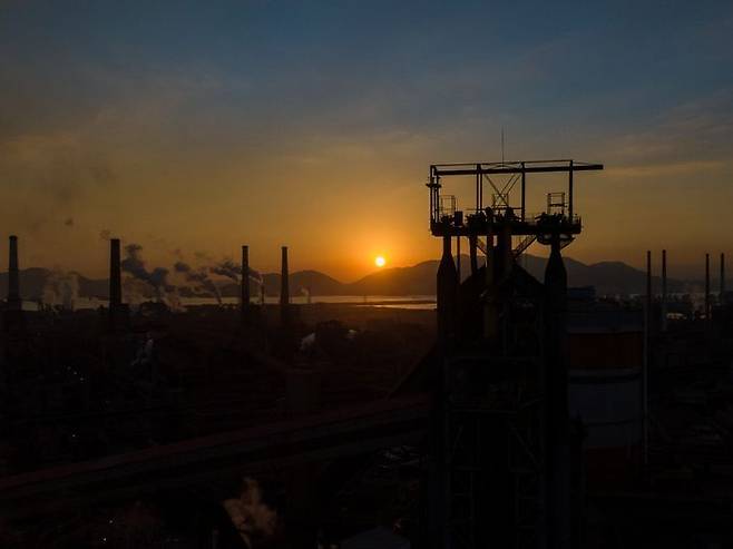 광양제철소 전경. 위 사진은 본 기사 내용과 관련 없음. ⓒ뉴시스
