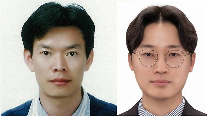 박수진 포스텍 교수(왼쪽)와 류재건 서강대 교수