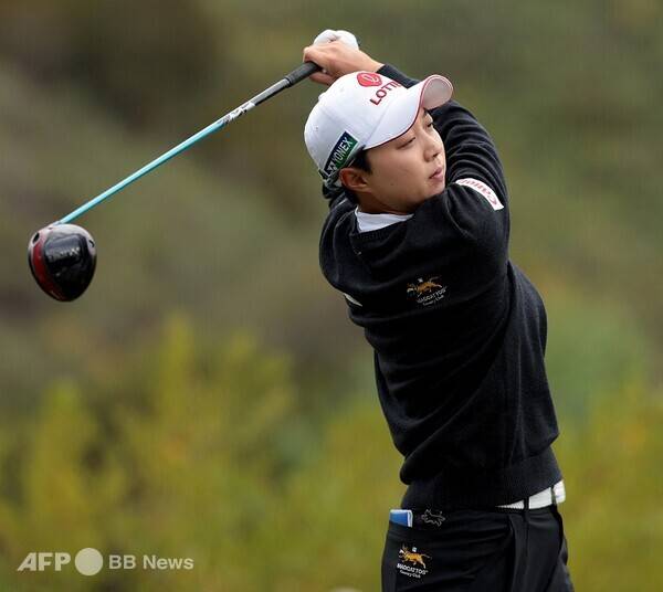 2025년 유럽여자프로골프투어(LET) 아람코 코리아 챔피언십에 출전한 김효주 프로. 사진제공=ⓒAFPBBNews = News1