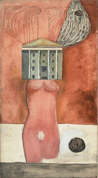 루이즈 부르주아, ‘팜므 메종’, 1946~47, ⓒThe Easton Foundation. [사진 국립현대미술관]