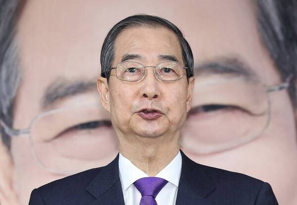 한덕수 무소속 대선 예비후보. 연합뉴스