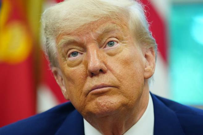 도널드 트럼프 미국 대통령. <EPA·연합뉴스>