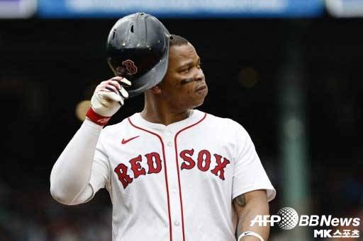 라파엘 데버스는 보스턴의 1루 이동 요구를 거부했다. 사진=ⓒAFPBBNews = News1