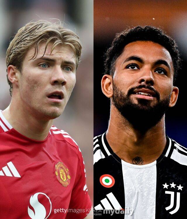 라스무스 호일룬과 더글라스 루이즈/게티이미지코리아