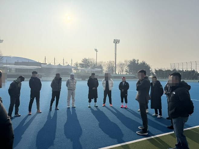 지난 3월 진행된 대한하키협회 2025 심판 자격 검정 당시 모습. 협회