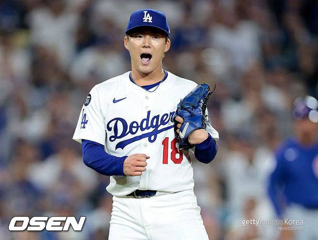 [사진] LA 다저스 야마모토 요시노부. ⓒGettyimages(무단전재 및 재배포 금지)