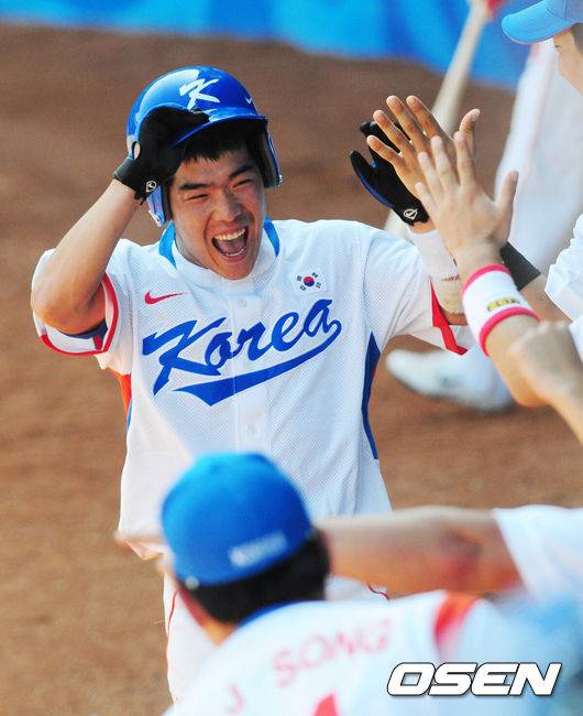 [OSEN=김영민 기자] 야구 대표팀 정근우 2008.08.22/ ajyoung@osen.co.kr