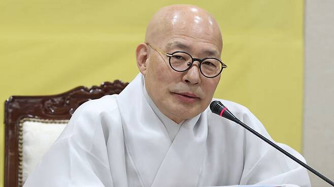 조계종 총무원장 진우스님