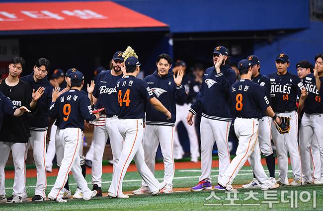 한화 선수단 / 사진=팽현준 기자