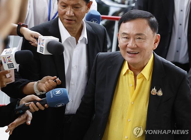 탁신 친나왓 전 태국 총리 [EPA 연합뉴스 자료사진. 재배포 및 판매 금지]