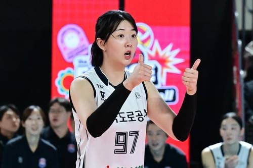 여자배구 대표팀에 발탁된 한국도로공사의 강소휘 [한국배구연맹 제공. 재판매 및 DB 금지]