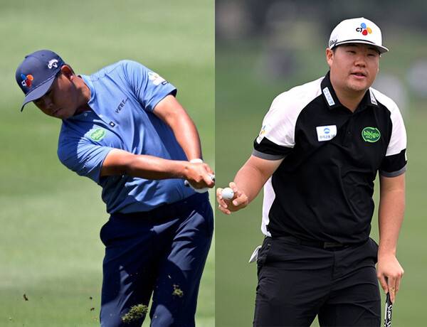 2025년 미국프로골프(PGA) 투어 시그니처 대회 트루이스트 챔피언십에 출전한 김시우, 임성재 프로. 사진제공=Getty Images for THE CJ CUP Byron Nelson