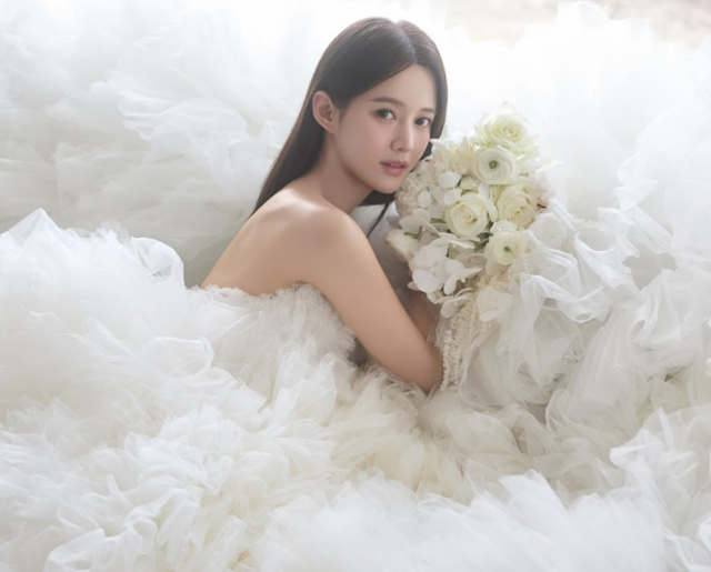 배우 남보라의 웨딩사진. 본인 제공