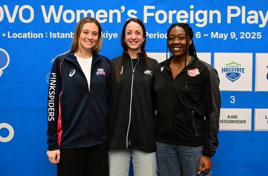 V리그 여자부 외국인 선수 드래프트에 지명된 선수들. 사진[연합뉴스]