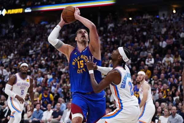 덴버가 유리한 고지를 선점했다. 사진= Ron Chenoy-Imagn Images= 연합뉴스 제공