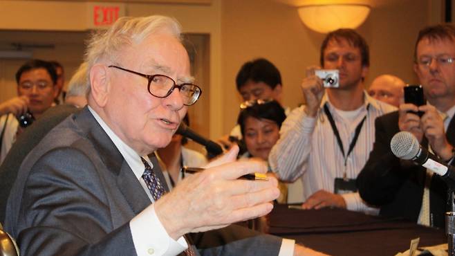 워런 버핏 버크셔 해서웨이 회장. 연합뉴스