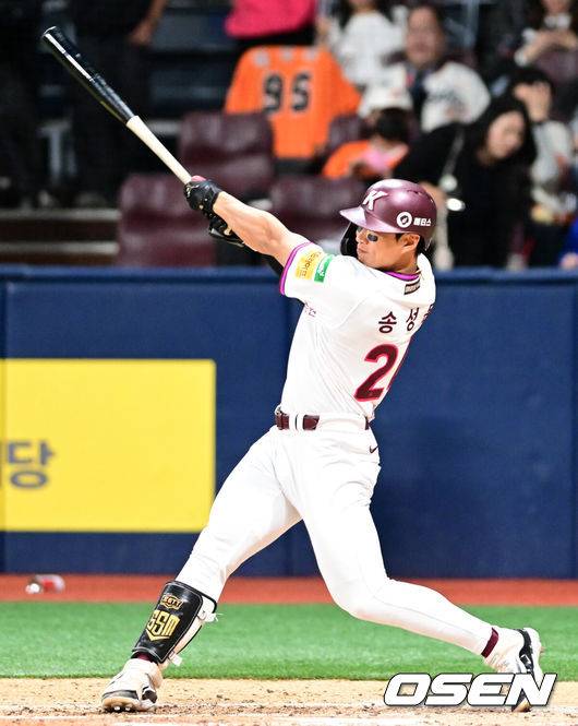 키움 히어로즈 송성문. /OSEN DB