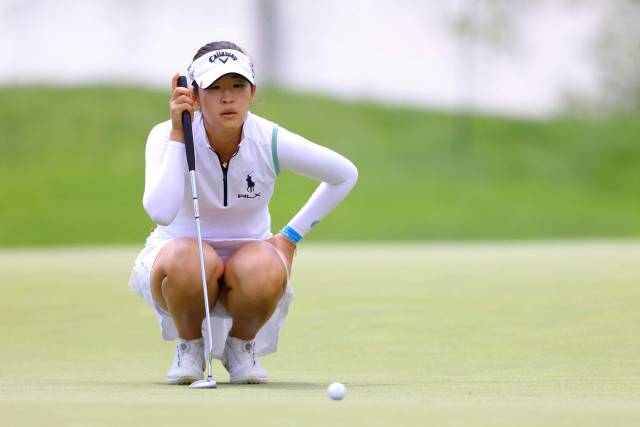 공동 선두에 나선 앤드리아 리. 사진 제공=AFP연합뉴스