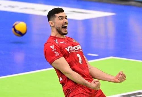 한국전력에서 대체 외국인 선수로 뛴 마테우스 [한국배구연맹 제공. 재판매 및 DB 금지]