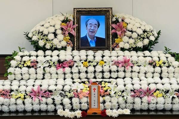 고인의 빈소 모습. 이상철 원장 제공