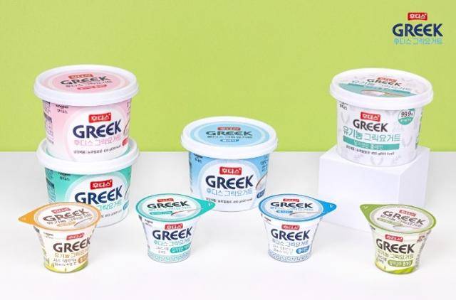 일동후디스의 그릭요거트 브랜드인 후디스 그릭 제품. 일동후디스 제공
