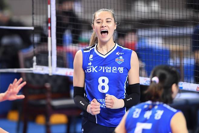 레베카 라셈. KOVO 제공