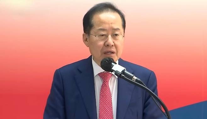 홍준표 전 대구시장. (SBS 캡처)