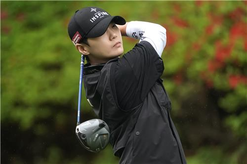 박성현의 1라운드 경기 모습. 사진[연합뉴스]