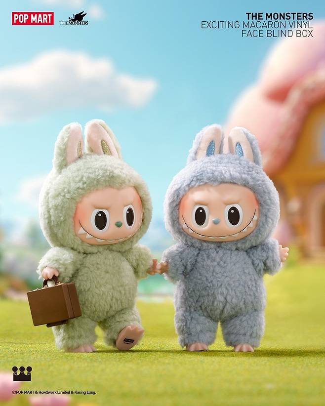 중국 기업 팝마트가 출시한 라부부 인형 [사진 제공=팝마트코리아]