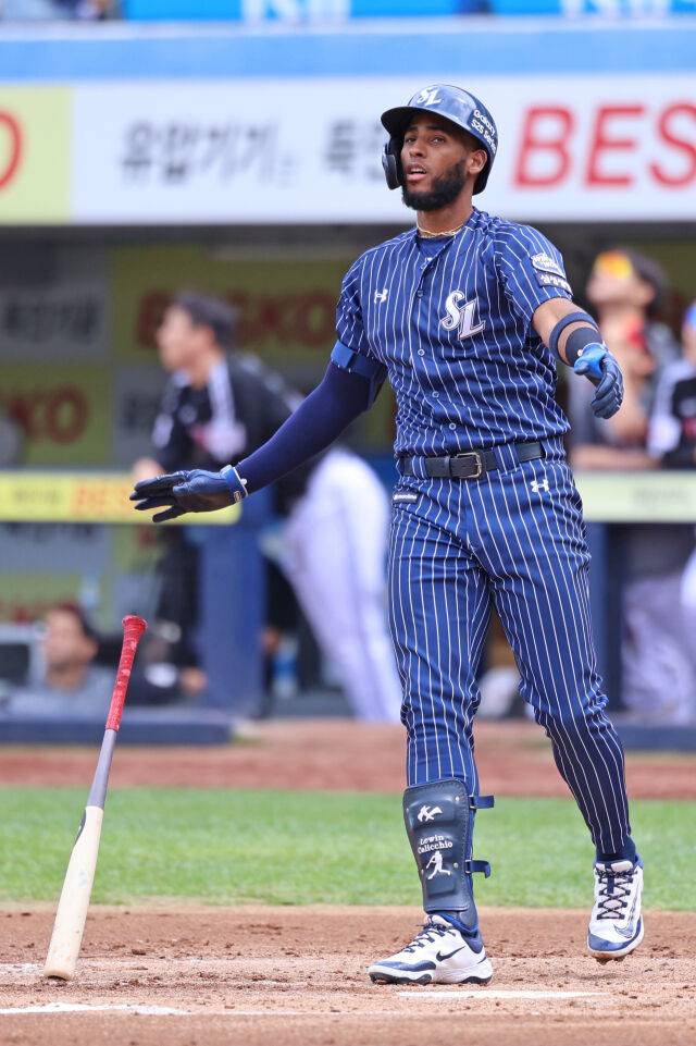 삼성 라이온즈 르윈 디아즈./삼성 라이온즈