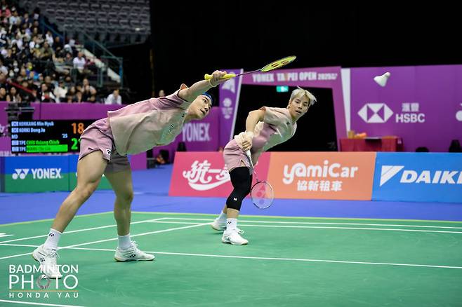 배드민턴 남자복식 강민혁(왼쪽)-기동주. 2025.05.11. (사진=대한배드민턴협회 제공) *재판매 및 DB 금지