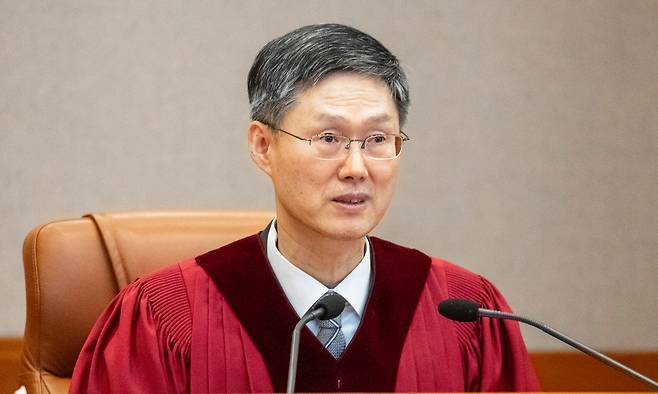 문형배 전 헌법재판소장 권한대행. 뉴스1