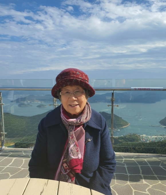 부산시교육청의 2025년도 제1회 초중고 학력 검정고시 최고령 합격자인 박경자(92) 할머니. 본인 제공