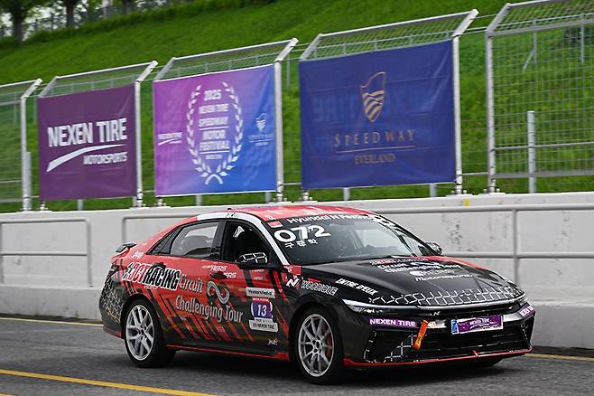 모터스포츠 활동 및 비즈니스 등에 적극성을 예고한 구준학 대표. 사진 김학수 기자