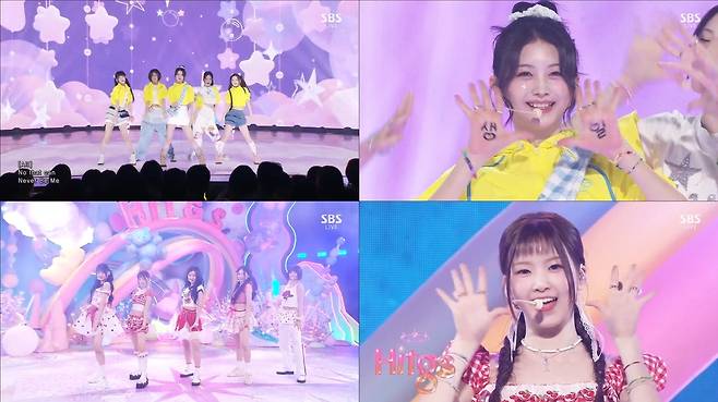 SBS ‘인기가요’ 방송 화면 캡처