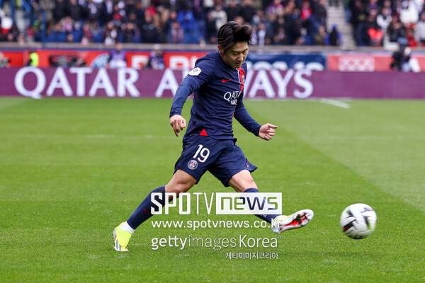 ▲ 파리 생제르맹 이강인이 강등된 몽펠리에전에 선발 출전해 풀타임을 소화했다.