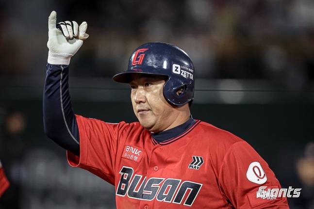 롯데 정훈. /사진=롯데 자이언츠 제공