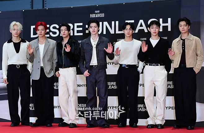 엔하이픈. 사진l강영국 기자