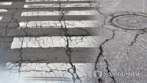 도로(위 사진은 해당 기사와 관련 없음). 연합뉴스