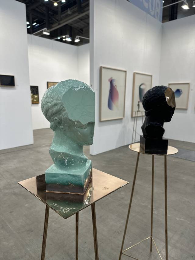 아트소향 정득용 조각 작품. 김은영 기자