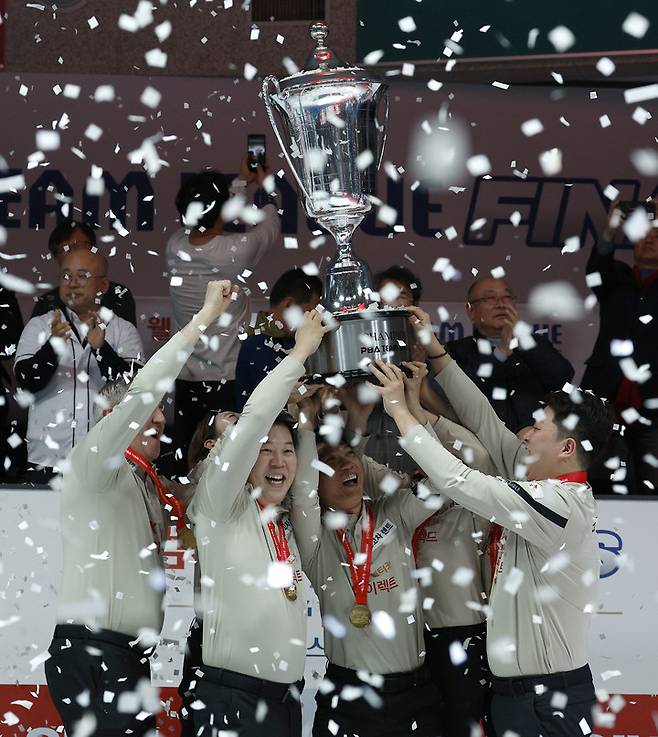 우승한 SK렌터카는 전원을 보호선수로 묶었다