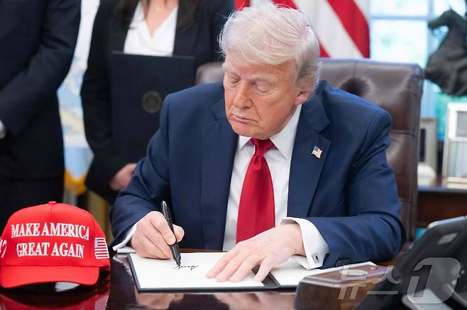 도널드 트럼프 미국 대통령 (자료사진) ⓒ AFP=뉴스1