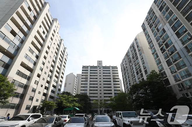 경기 성남시 분당구에 아파트들이 밀집해 있다./뉴스1 ⓒ News1 김영운 기자