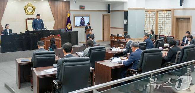 충북 괴산군의회 341회 임시회/(괴산군의회 제공)/뉴스1