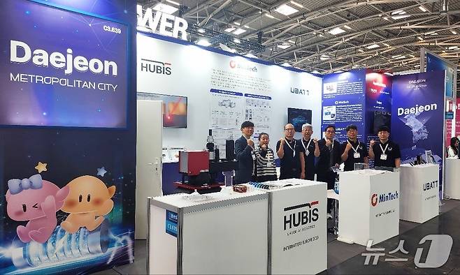 인터배터리 유럽 2025 대전관 전경.(대전테크노파크 제공, 재판매 및 DB 금지)/뉴스1