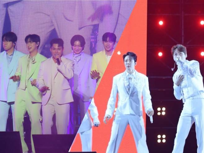 ‘미스터트롯3’ · ‘현역가왕2’ 콘서트로 트롯 열풍 계속 (사진: 밝은누리, 크레아 스튜디오)